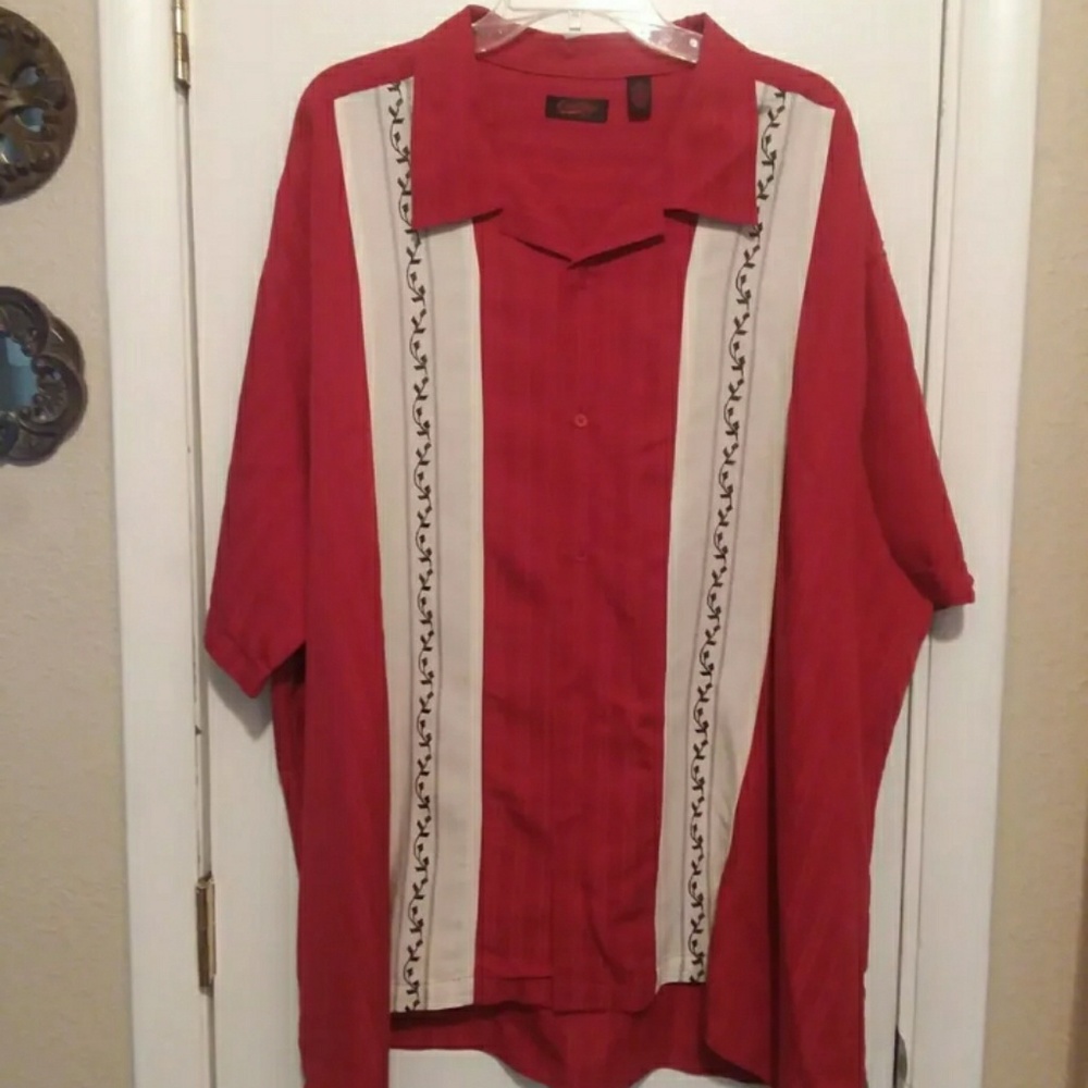 Men's size 4X ss embroidered shirt from Contigo